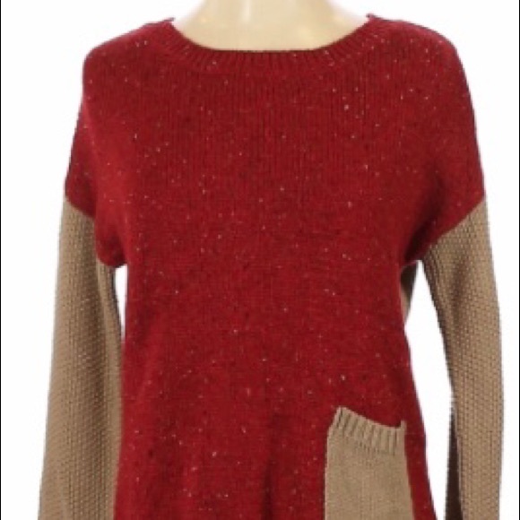 Cute DOLLED UP by FANG Colorblock SWEATER S - Picture 9 of 10